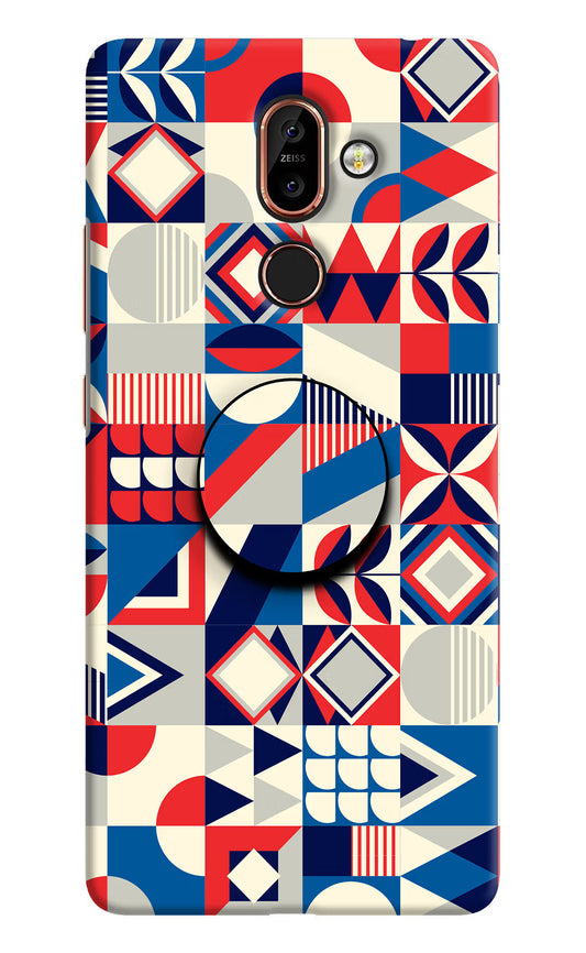 Colorful Pattern Nokia 7 Plus Pop Case by Casekaro