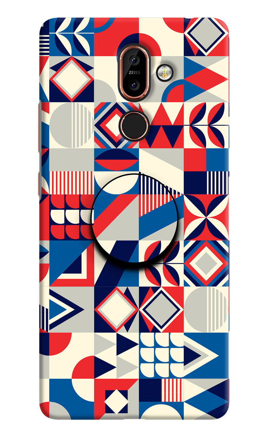 Colorful Pattern Nokia 7 Plus Pop Case, Hard case