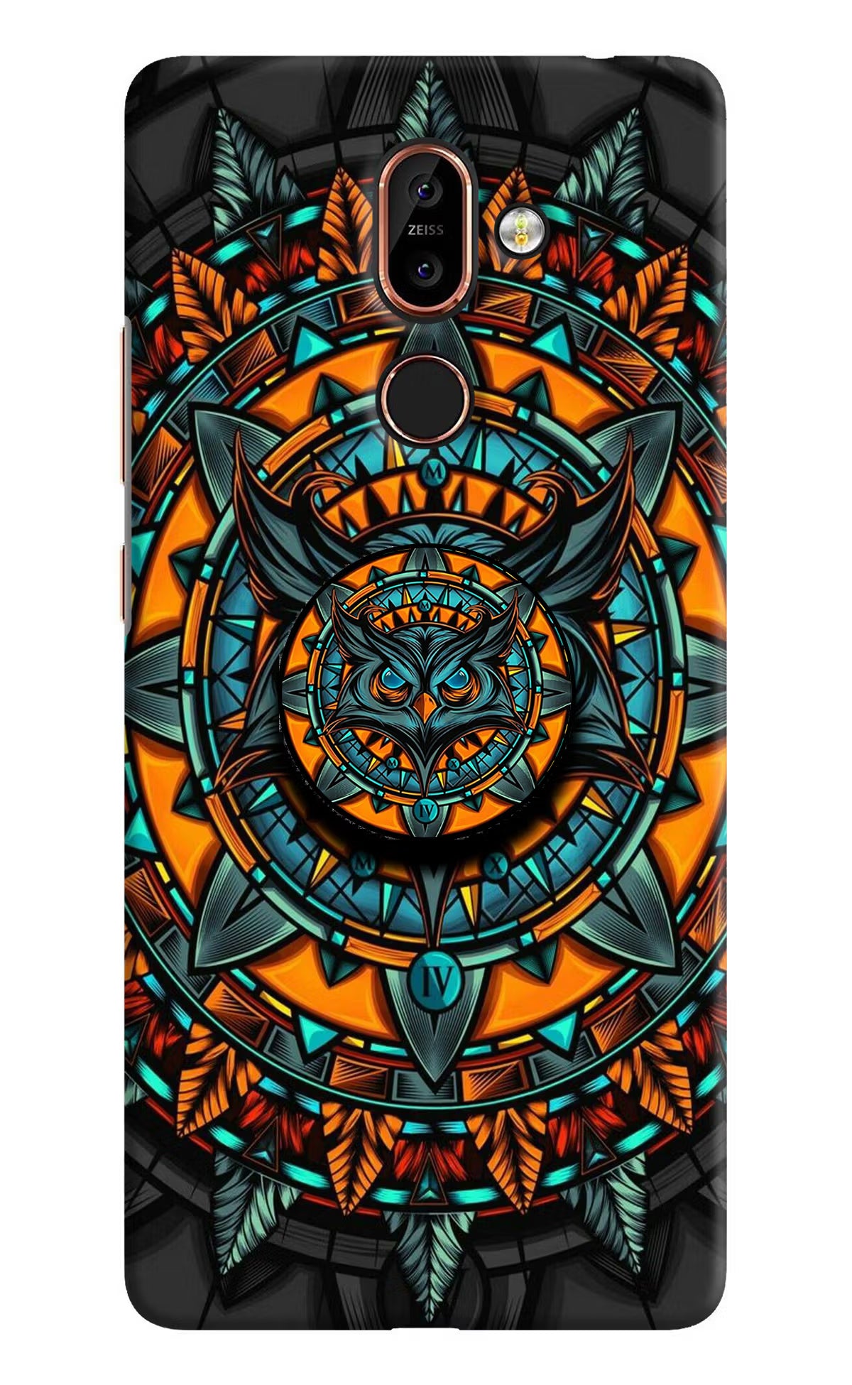 Angry Owl Nokia 7 Plus Pop Case by Casekaro