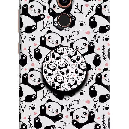 Cute Panda Nokia 7 Plus Pop Case by Casekaro