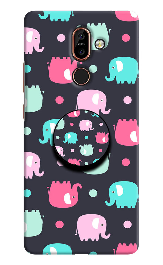 Baby Elephants Nokia 7 Plus Pop Case by Casekaro