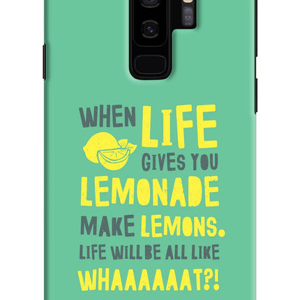 Quote Samsung S9 Plus Hard Case Back Cover by Casekaro