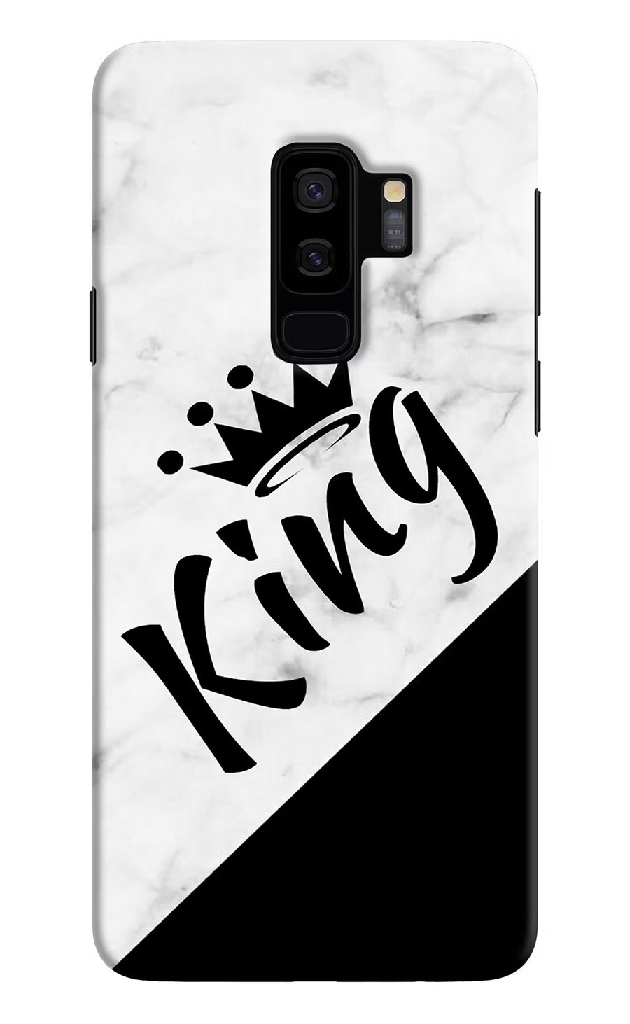 King Samsung S9 Plus Back Cover, Hard case