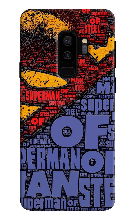 Superman Samsung S9 Plus Hard Case Back Cover by Casekaro
