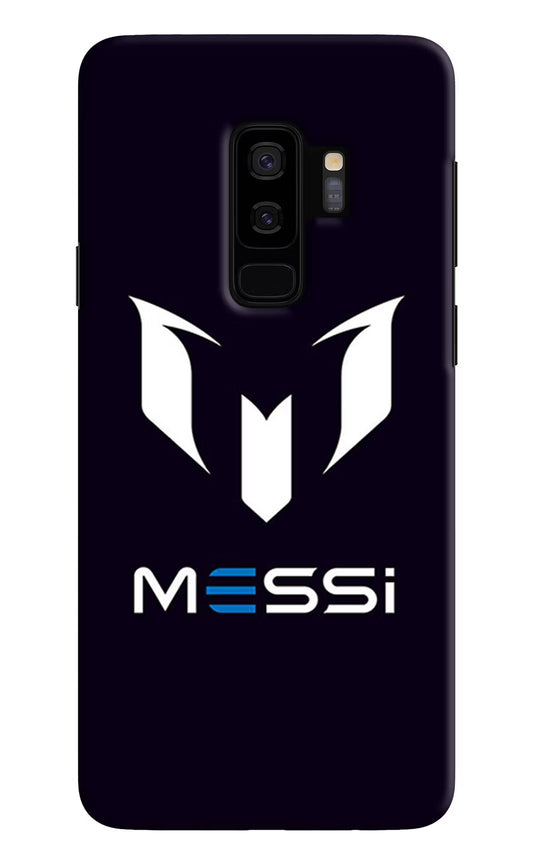 Messi Logo Samsung S9 Plus Hard Case Back Cover by Casekaro