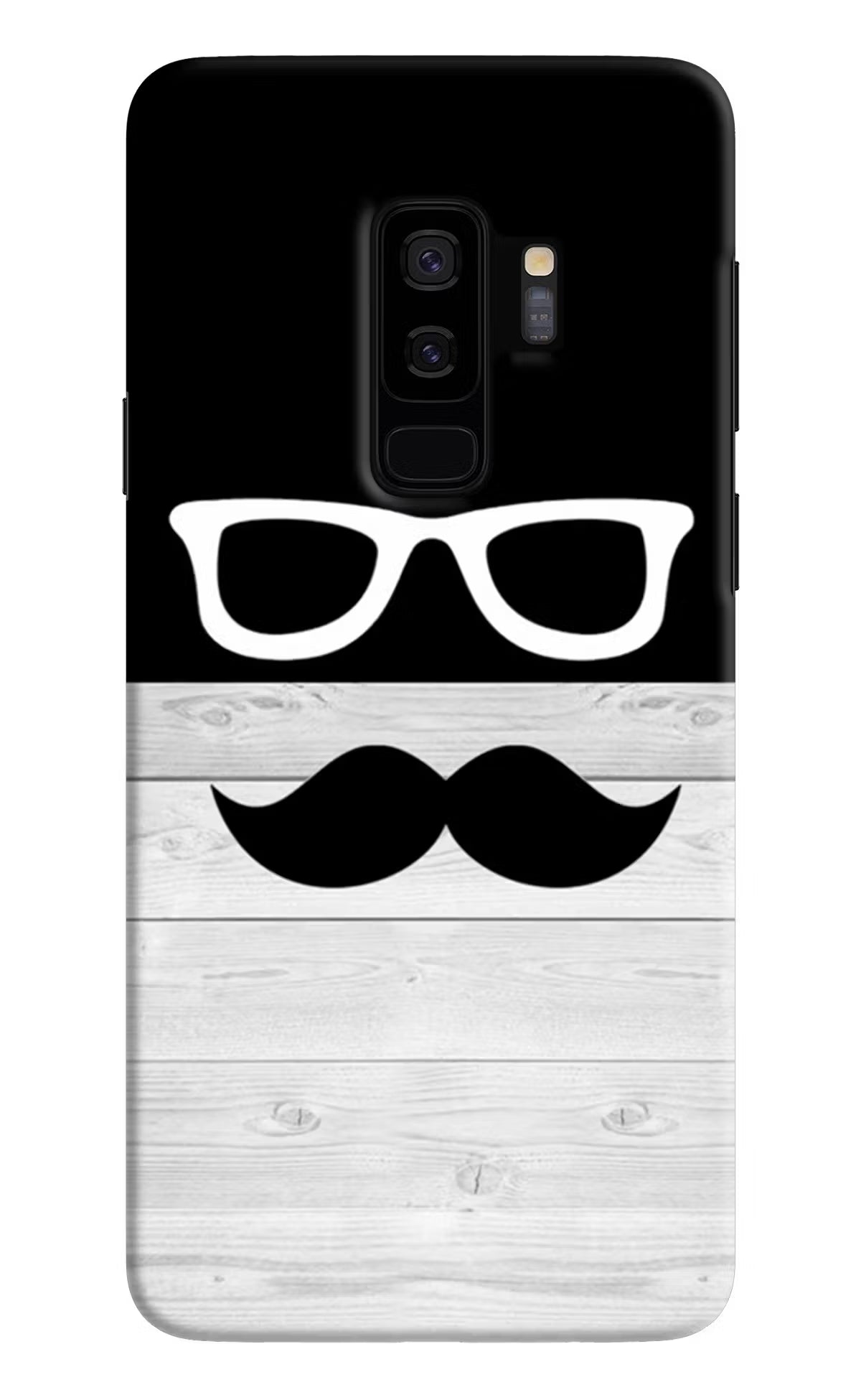 Mustache Samsung S9 Plus Hard Case Back Cover by Casekaro