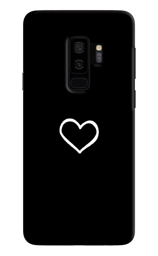Heart Samsung S9 Plus Hard Case Back Cover by Casekaro