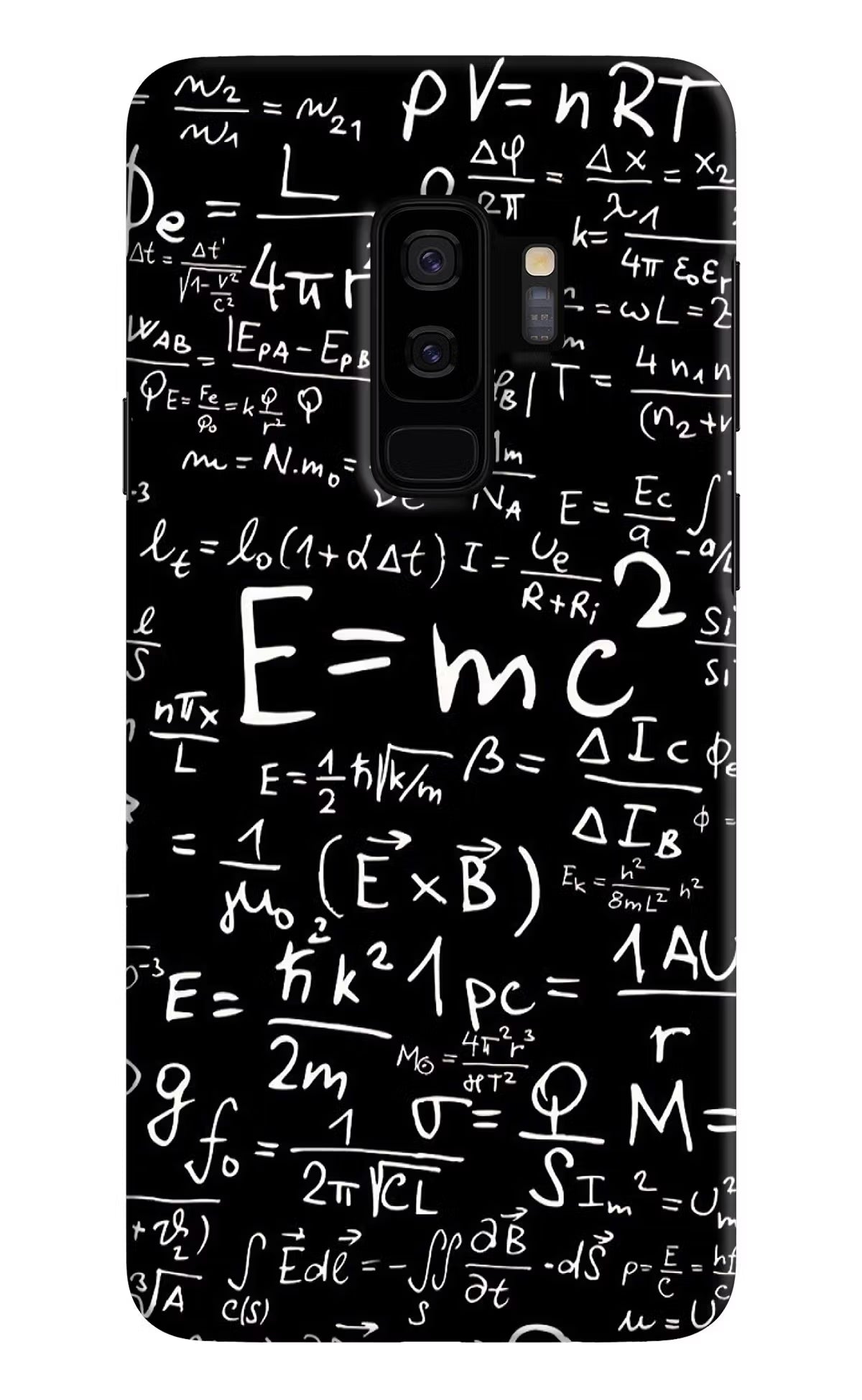 Physics Formula Samsung S9 Plus Hard Case Back Cover by Casekaro