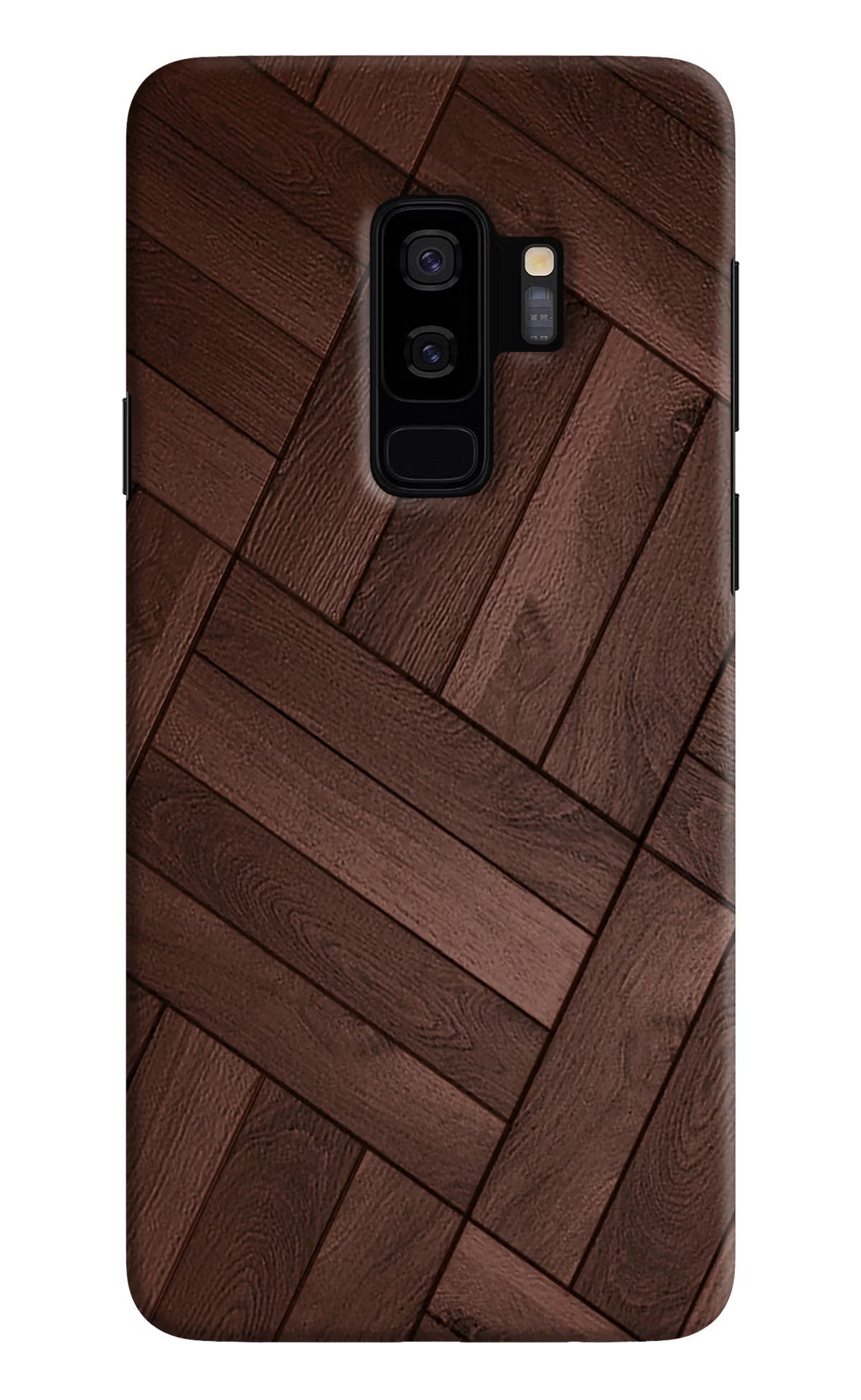 Wooden Texture Design Samsung S9 Plus Hard Case Back Cover by Casekaro