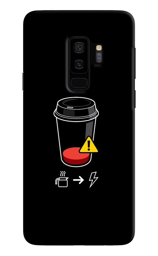 Coffee Samsung S9 Plus Hard Case Back Cover by Casekaro