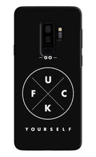 Go Fuck Yourself Samsung S9 Plus Hard Case Back Cover by Casekaro