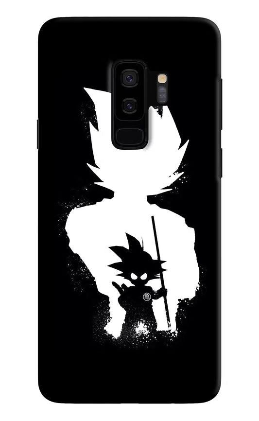 Goku Shadow Samsung S9 Plus Hard Case Back Cover by Casekaro