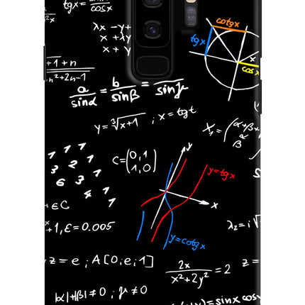 Mathematics Formula Samsung S9 Plus Hard Case Back Cover by Casekaro
