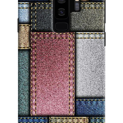 Multicolor Jeans Samsung S9 Plus Hard Case Back Cover by Casekaro