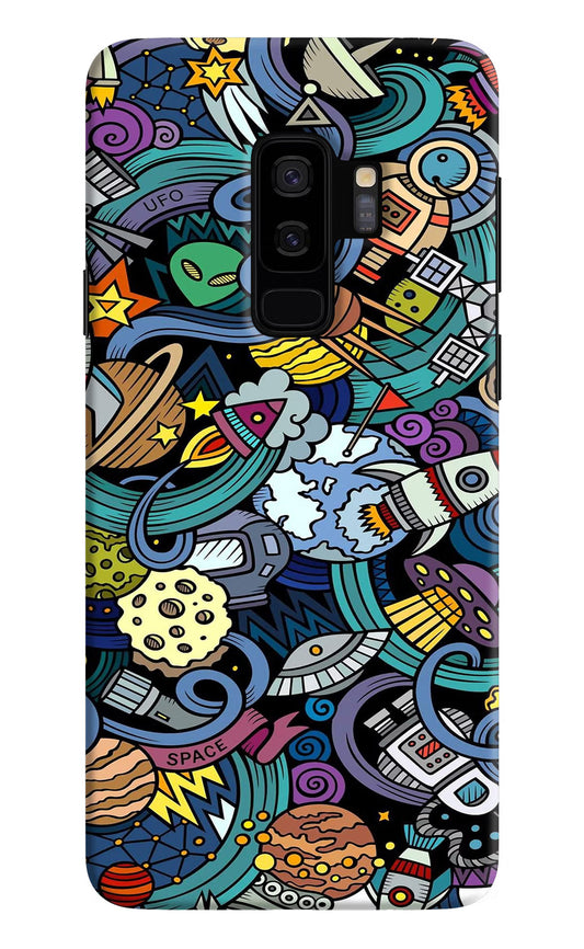 Space Abstract Samsung S9 Plus Hard Case Back Cover by Casekaro