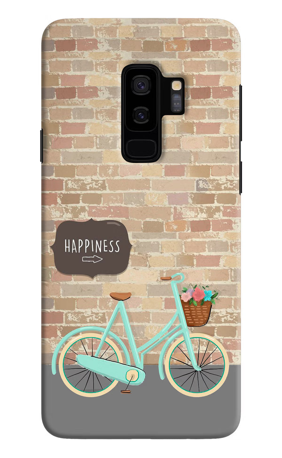 Happiness Artwork Samsung S9 Plus Back Cover, Hard case