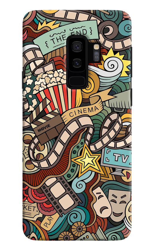 Cinema Abstract Samsung S9 Plus Hard Case Back Cover by Casekaro