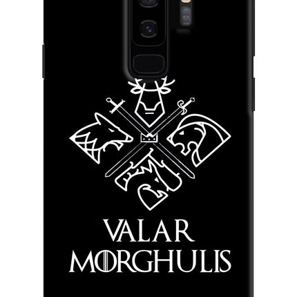 Valar Morghulis | Game Of Thrones Samsung S9 Plus Hard Case Back Cover by Casekaro