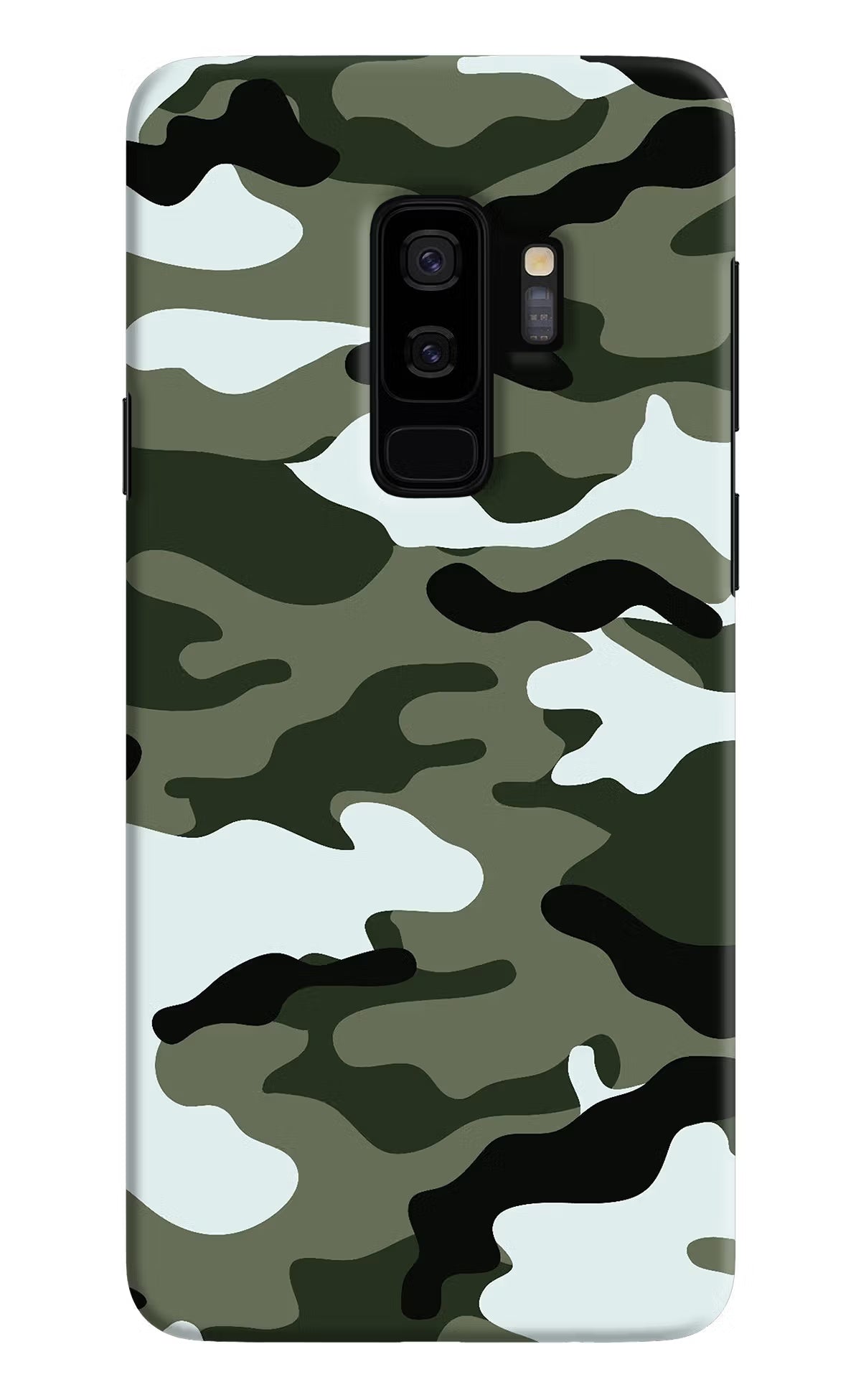 Camouflage Samsung S9 Plus Hard Case Back Cover by Casekaro