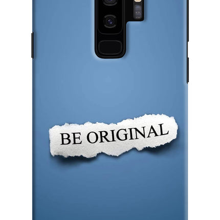 Be Original Samsung S9 Plus Hard Case Back Cover by Casekaro