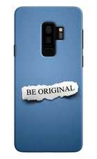 Be Original Samsung S9 Plus Hard Case Back Cover by Casekaro