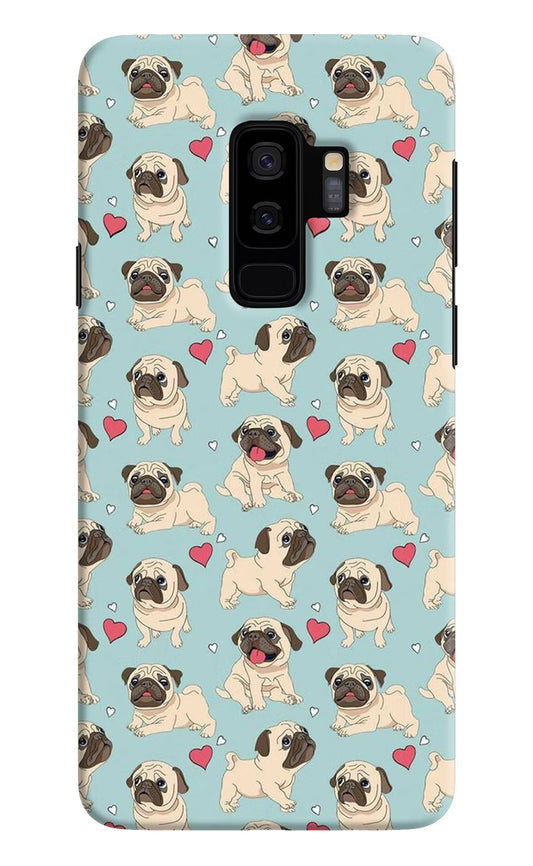 Pug Dog Samsung S9 Plus Hard Case Back Cover by Casekaro