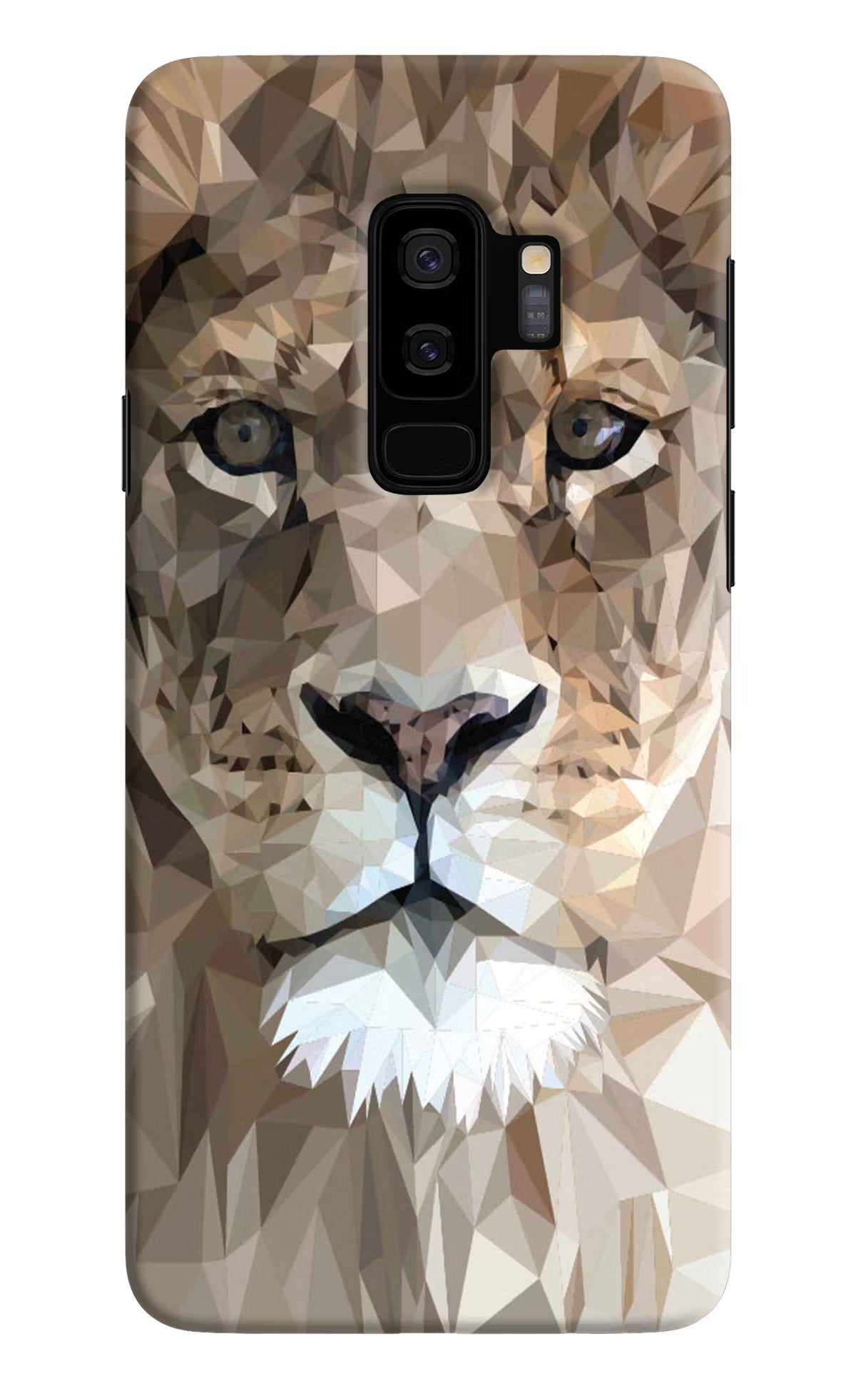 Lion Art Samsung S9 Plus Hard Case Back Cover by Casekaro