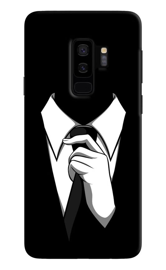 Black Tie Samsung S9 Plus Hard Case Back Cover by Casekaro