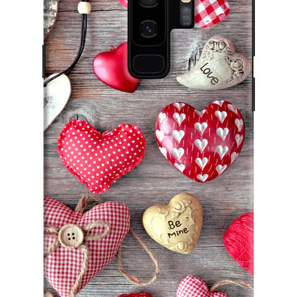 Love Wallpaper Samsung S9 Plus Hard Case Back Cover by Casekaro