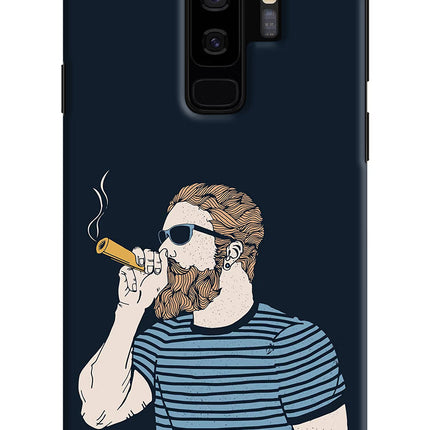 Smoking Samsung S9 Plus Hard Case Back Cover by Casekaro