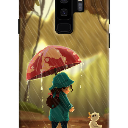 Rainy Day Samsung S9 Plus Hard Case Back Cover by Casekaro