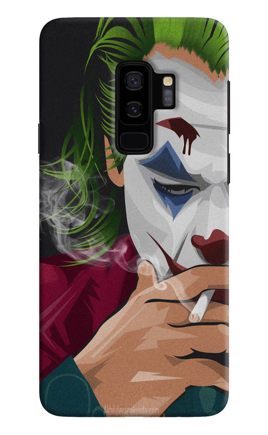 Joker Smoking Samsung S9 Plus Hard Case Back Cover by Casekaro