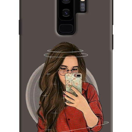 Selfie Queen Samsung S9 Plus Hard Case Back Cover by Casekaro