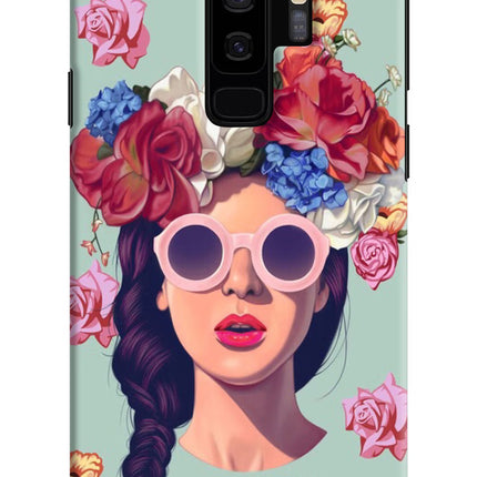 Pretty Girl Samsung S9 Plus Hard Case Back Cover by Casekaro