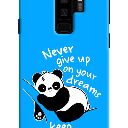 Keep Sleeping Samsung S9 Plus Hard Case Back Cover by Casekaro