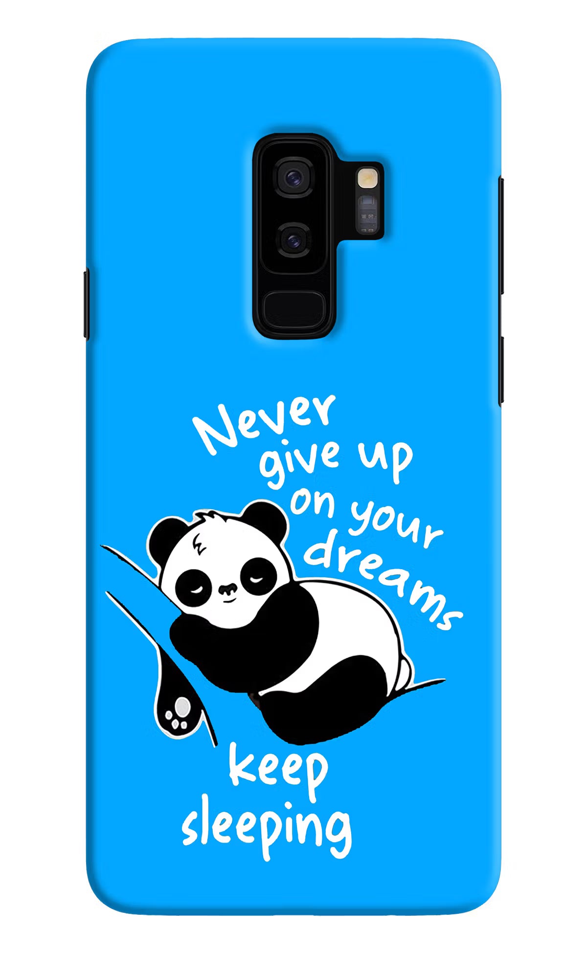 Keep Sleeping Samsung S9 Plus Hard Case Back Cover by Casekaro