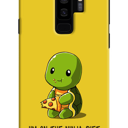 I'm on Ninja Diet Samsung S9 Plus Hard Case Back Cover by Casekaro