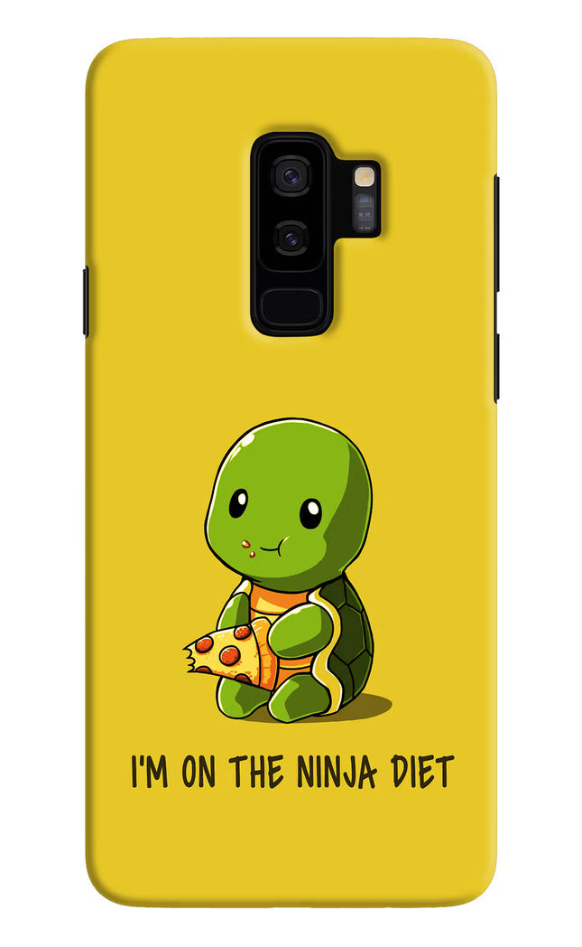 I'm on Ninja Diet Samsung S9 Plus Hard Case Back Cover by Casekaro