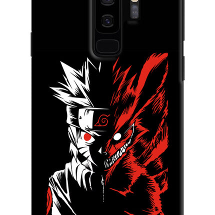 Naruto Two Face Samsung S9 Plus Hard Case Back Cover by Casekaro
