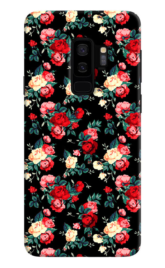 Rose Pattern Samsung S9 Plus Hard Case Back Cover by Casekaro