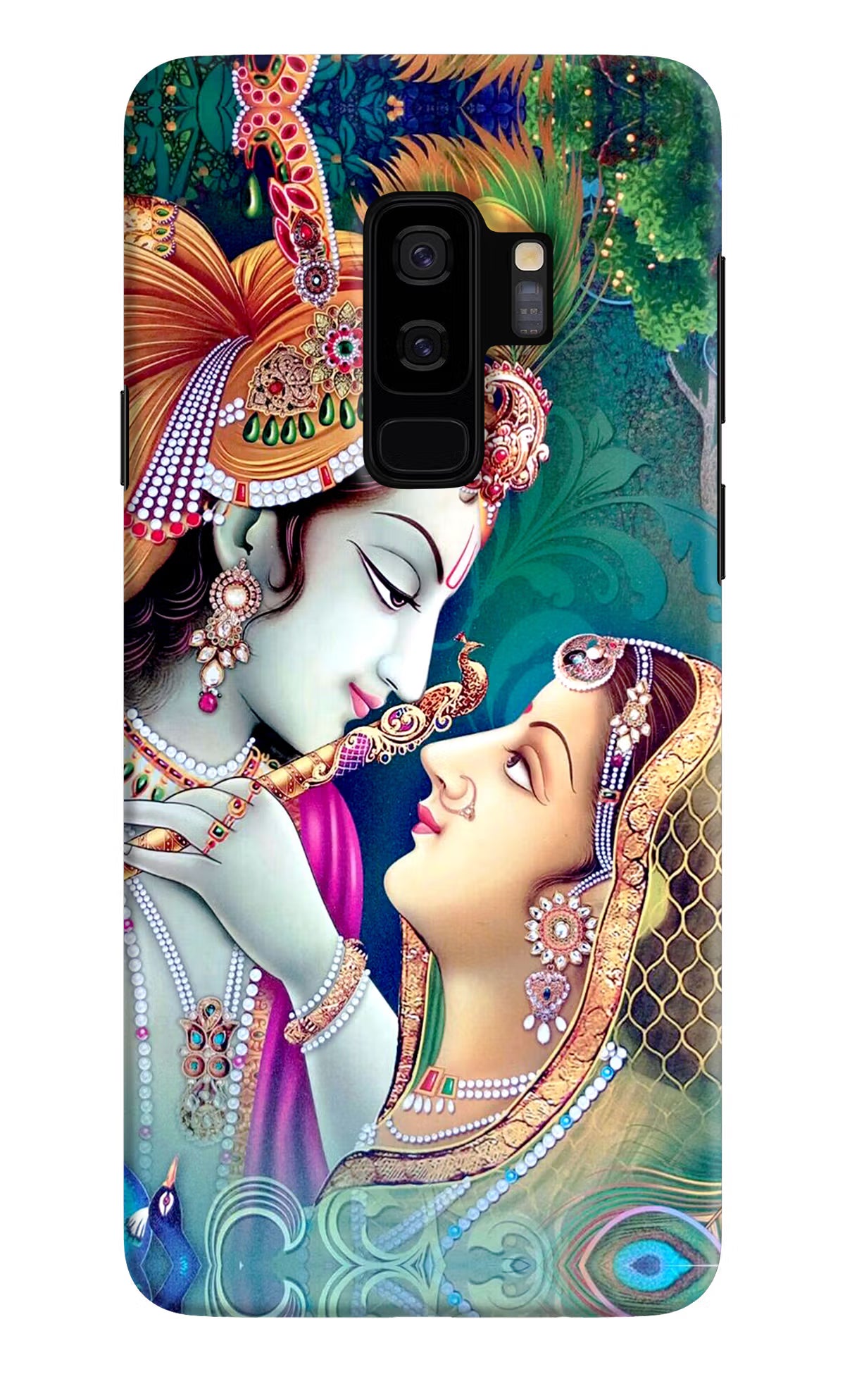 Lord Radha Krishna Samsung S9 Plus Hard Case Back Cover by Casekaro