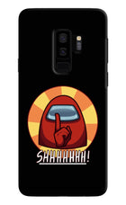 Among Us Shhh! Samsung S9 Plus Hard Case Back Cover by Casekaro