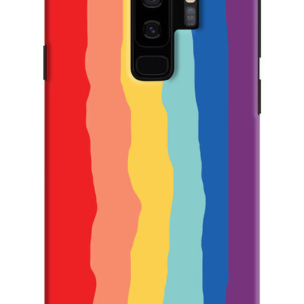 Rainbow Samsung S9 Plus Hard Case Back Cover by Casekaro
