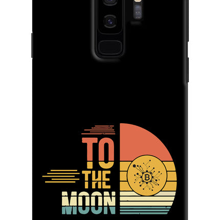 To the Moon Samsung S9 Plus Hard Case Back Cover by Casekaro