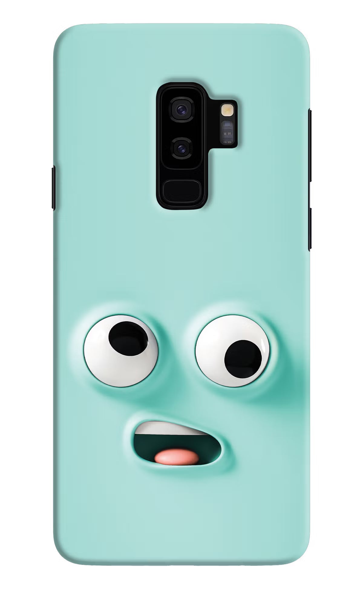 Funny Cartoon Samsung S9 Plus Hard Case Back Cover by Casekaro