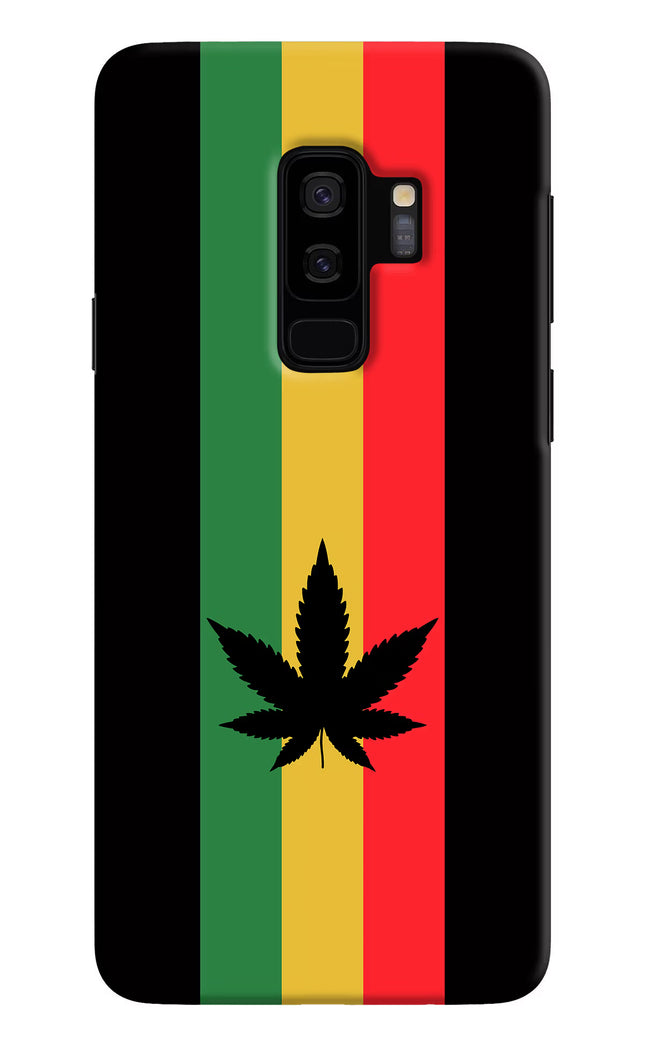 Weed Flag Samsung S9 Plus Hard Case Back Cover by Casekaro