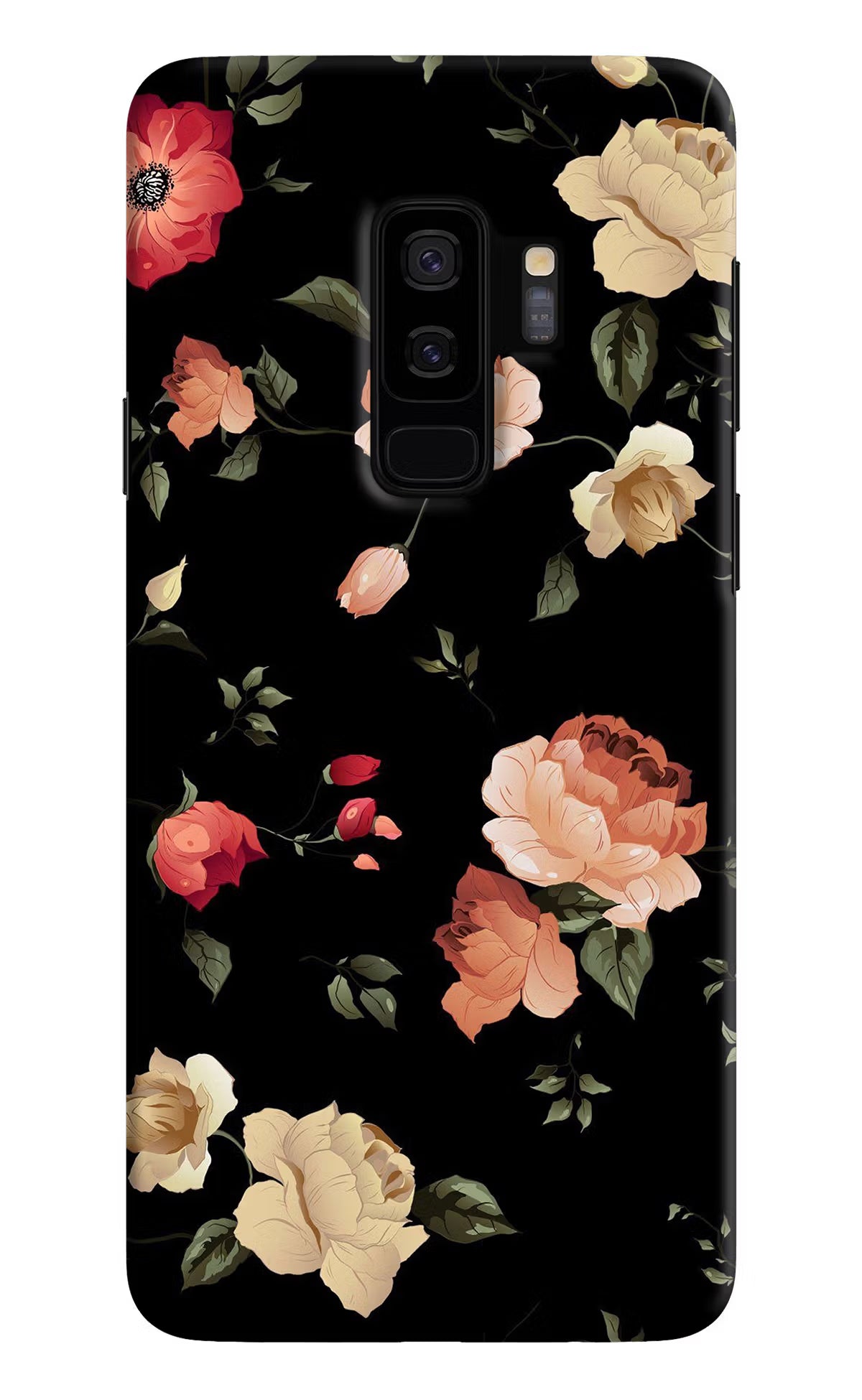 Flowers Samsung S9 Plus Hard Case Back Cover by Casekaro