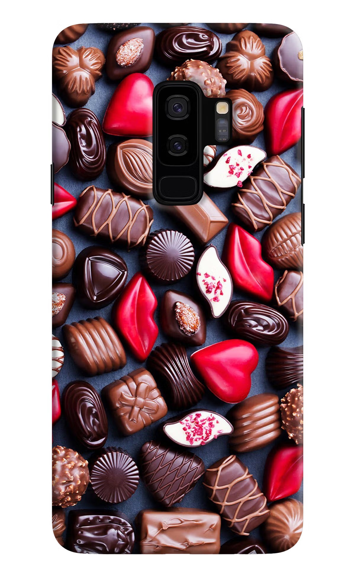 Chocolates Samsung S9 Plus Hard Case Back Cover by Casekaro