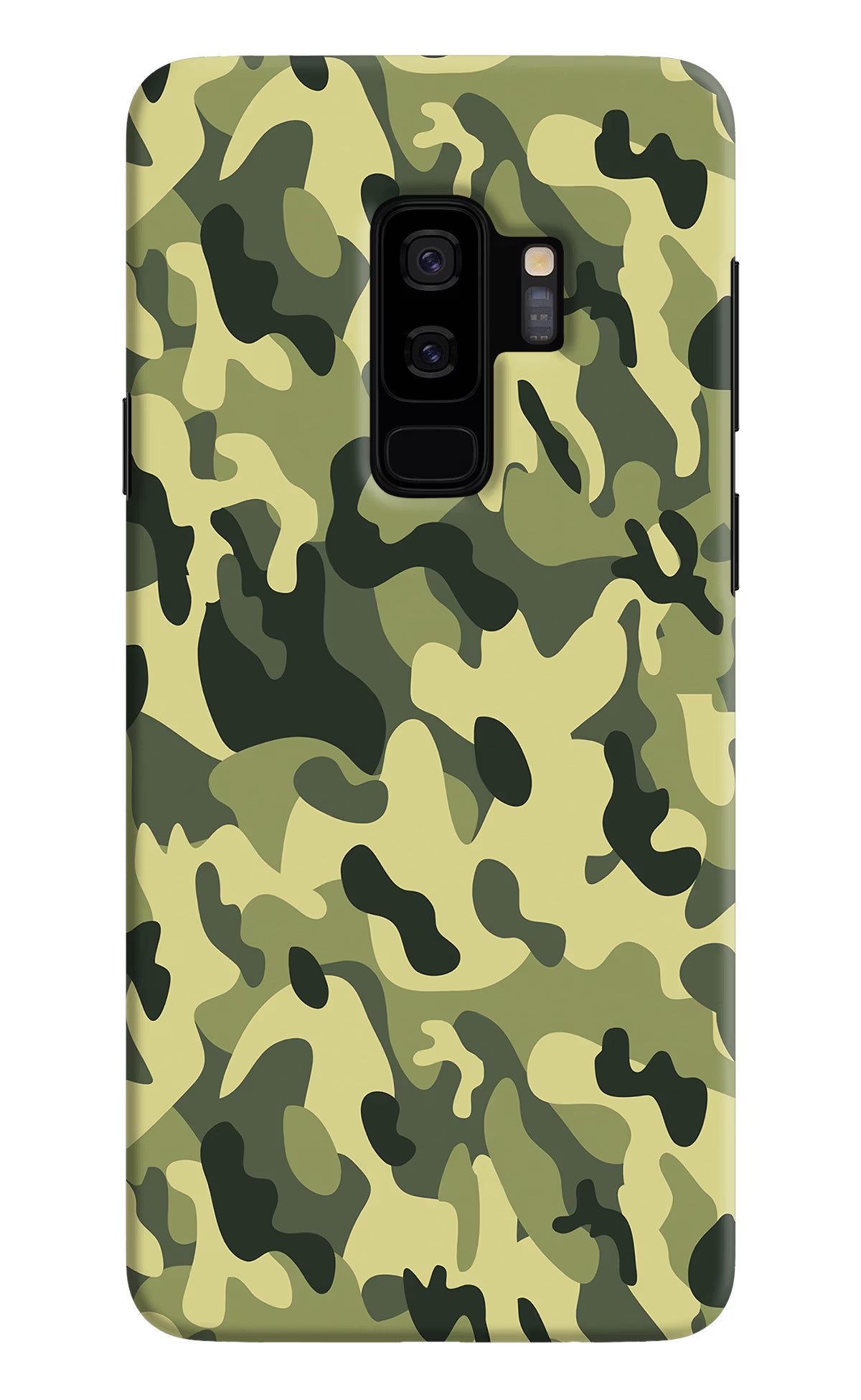 Camouflage Samsung S9 Plus Hard Case Back Cover by Casekaro