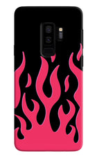 Fire Flames Samsung S9 Plus Hard Case Back Cover by Casekaro
